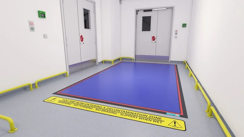 pharmaceutical cleanroom flooring